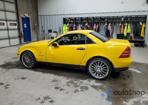 1998 Mercedes-Benz Slk 230 Kompressor from USA, damaged, VIN WDBKK47F5WF024125